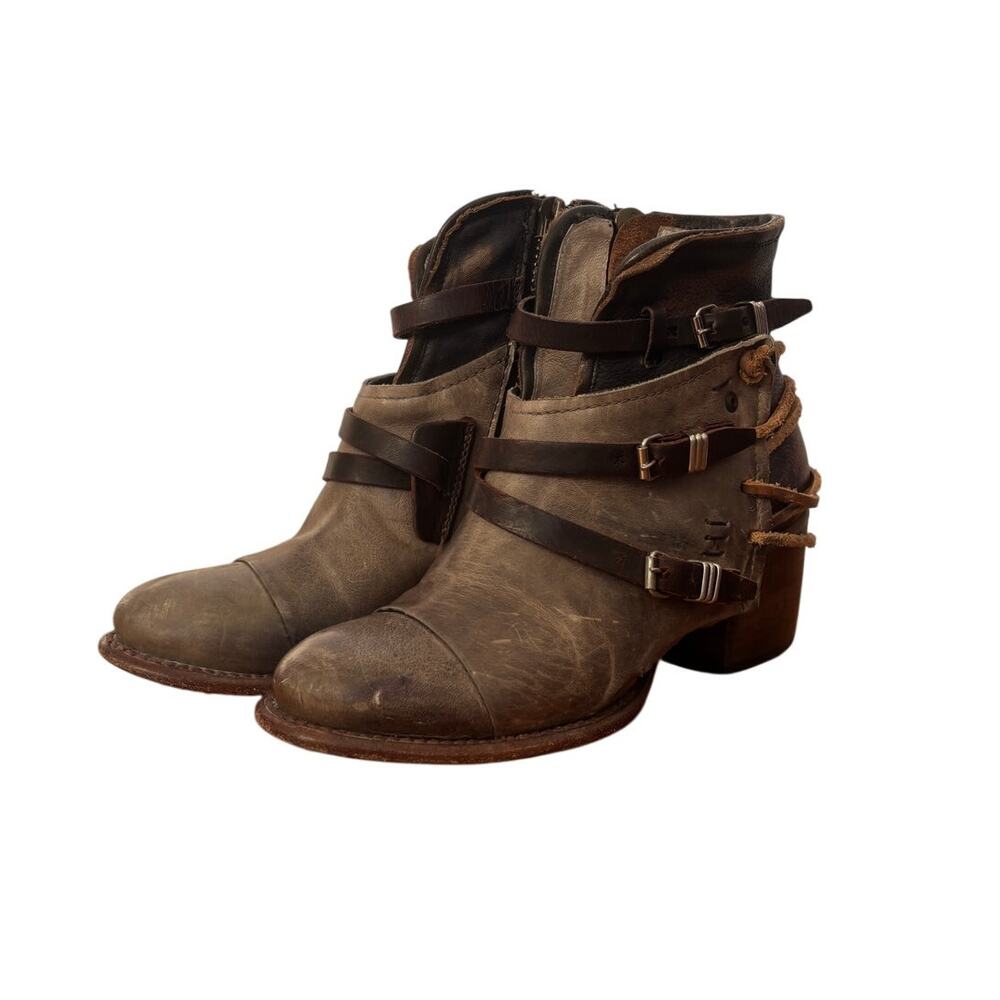 Freebird by Steven Crue Boots Booties Leather Boho Western